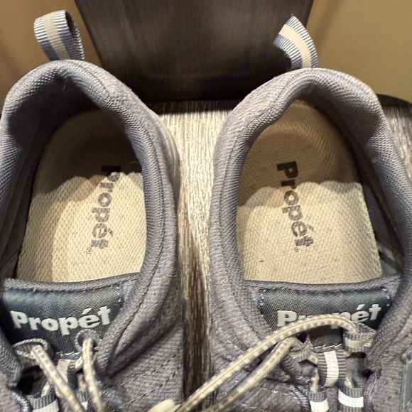 Propét Womens Travel Walker Demin Sky Blue - Picture 3 of 10